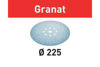 Disco abrasivo Granat STF D225/128 P220 GR/25