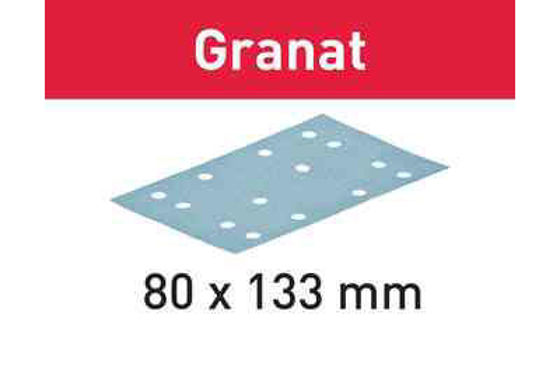 Foglio abrasivo Granat STF 80x133 P220 GR/100