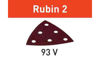 foglio abrasivo Rubin 2 STF V93/6 P80 RU2/50